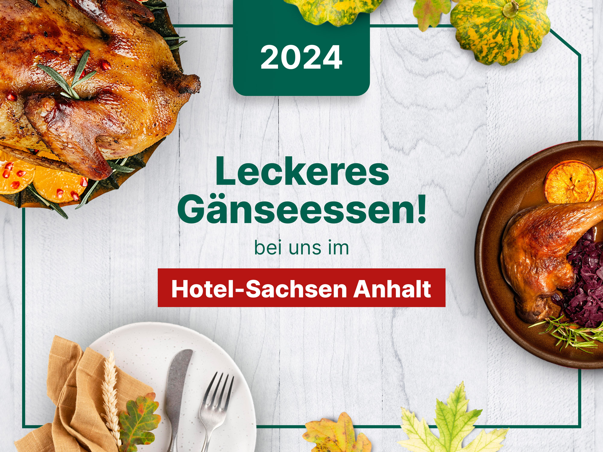 Leckeres Gänseessen